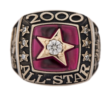 2000 MLB All Star Game Ring Presented To Ivan Rodriguez (Juan Gonzalez LOA)